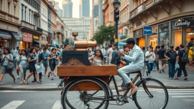 Bisnis Kopi Keliling