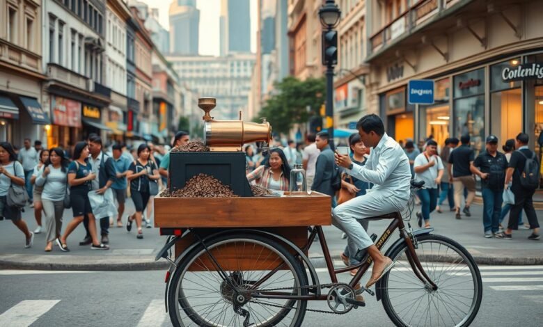 Bisnis Kopi Keliling